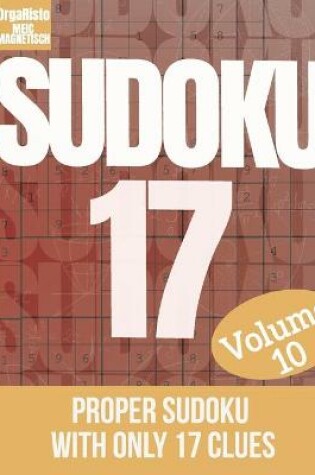 Cover of Sudoku 17 volume 10