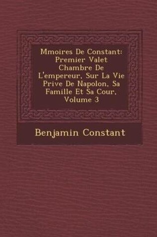 Cover of M Moires de Constant