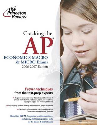 Book cover for Cracking the AP Economics Macro & Micro Exams