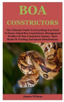 Book cover for Boa Constrictors