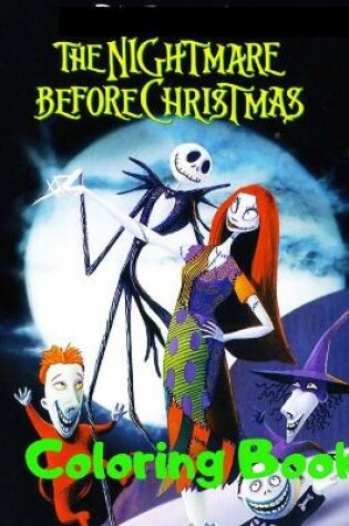 Cover of The Nightmare Before Christmas Coloring Book