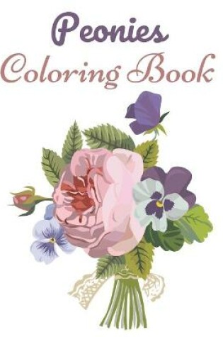 Cover of Peonies Coloring Book