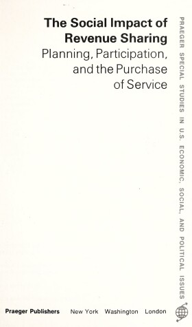 Book cover for Social Impact of Revenue Sharing