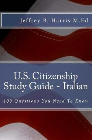 Cover of U.S. Citizenship Study Guide - Italian