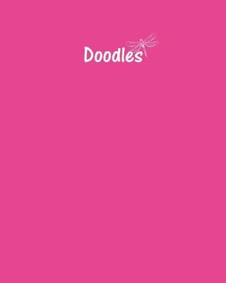 Book cover for Doodles Journal - Great for Sketching, Doodling or Planning with Fuchsia Cover