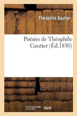 Cover of Po�sies de Th�ophile Gautier
