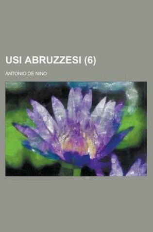 Cover of Usi Abruzzesi (6)