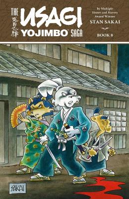 Book cover for Usagi Yojimbo Saga Volume 8