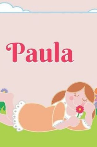 Cover of Paula Personalized Sketchbook Journal Notebook