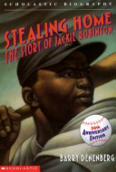 Book cover for The Story of Jackie Robinson