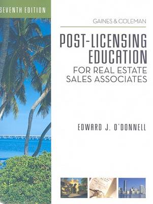 Book cover for Post-licensing Education for RE Sales Associates