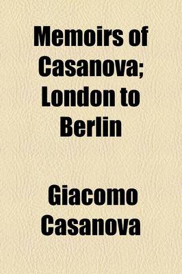 Book cover for Memoirs of Casanova Volume 24