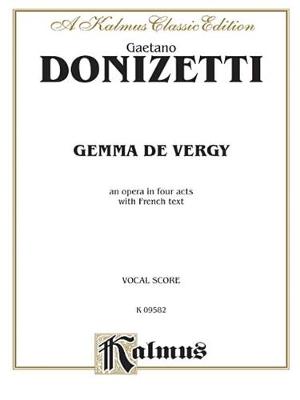 Cover of Gemma de Vergy