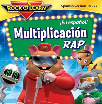 Cover of Spanish Multiplication Rap CD[With Book(s)]