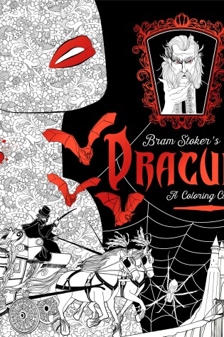 Cover of Dracula: A Coloring Classic