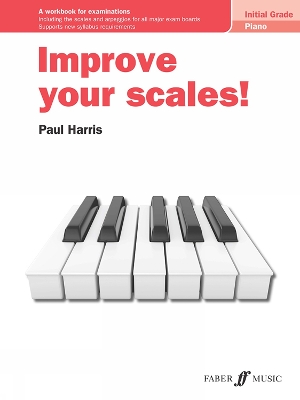 Book cover for Improve Your Scales! Piano Initial Grade