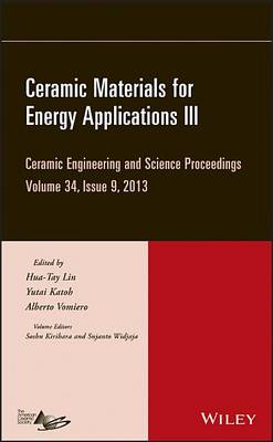 Cover of Ceramic Materials for Energy Applications III, Volume 34, Issue 9