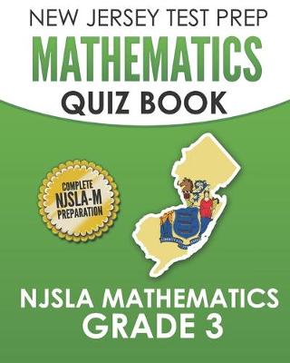 Book cover for NEW JERSEY TEST PREP Mathematics Quiz Book NJSLA Mathematics Grade 3