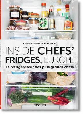 Book cover for Inside Chefs' Fridges, Europe