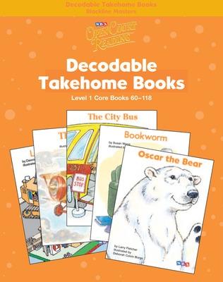 Book cover for Open Court Reading, Core Decodable Takehome Blackline Masters (Books 60-118) (1 workbook of 59 stories), Grade 1