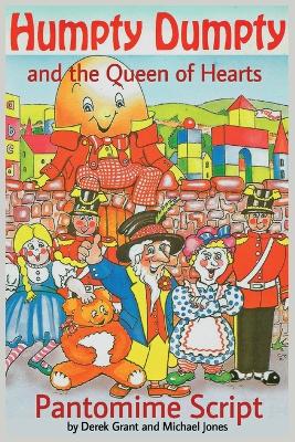 Book cover for Humpty Dumpty and the Queen of Hearts - Pantomime Script