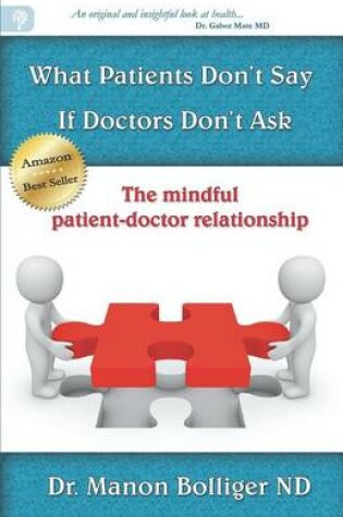 Cover of What Patients Don't Say If Doctors Don't Ask - The Mindful Patient-doctor Relationship