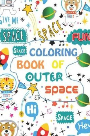 Cover of Coloring Book of Outer Space