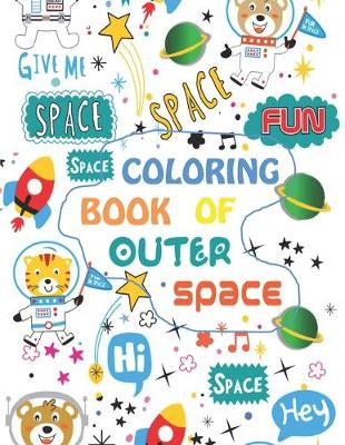 Book cover for Coloring Book of Outer Space