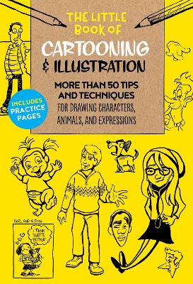 Book cover for The Little Book of Cartooning & Illustration