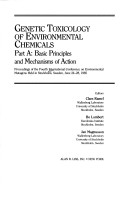 Cover of Genetic Toxicology of Environmental Chemicals