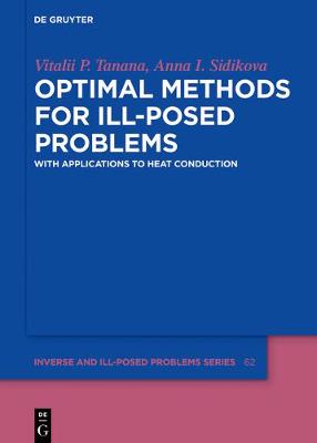 Cover of Optimal Methods for Ill-Posed Problems