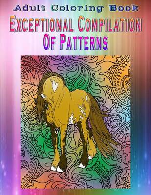 Book cover for Adult Coloring Book Exceptional Compilation Of Patterns