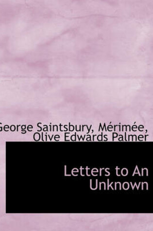 Cover of Letters to an Unknown