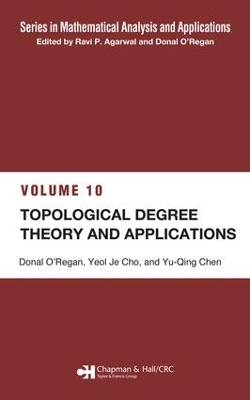 Book cover for Topological Degree Theory and Applications