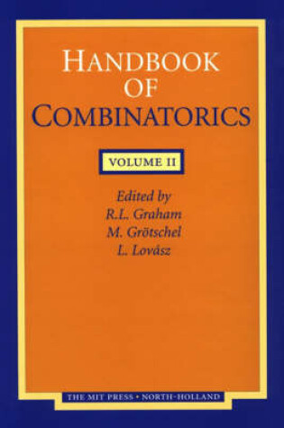 Cover of Handbook of Combinatorics V2