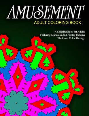 Book cover for AMUSEMENT ADULT COLORING BOOK - Vol.3