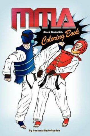 Cover of MMA Coloring Book; Mixed Martial Arts Coloring Book