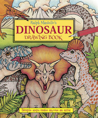 Book cover for Ralph Masiello's Dinosaur Drawing Book