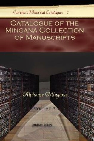 Cover of Catalogue of the Mingana Collection of Manuscripts