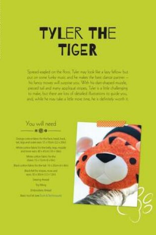 Cover of Tyler the Tiger Soft Toy Pattern