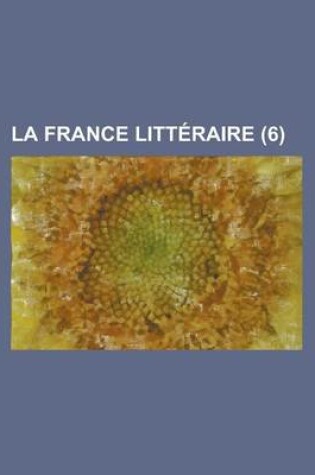 Cover of La France Litteraire (6)