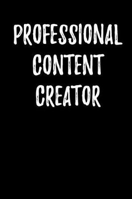 Book cover for Professional Content Creator