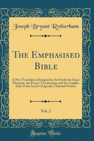 Cover of The Emphasised Bible, Vol. 2