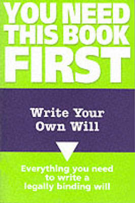 Book cover for Write Your Own Will