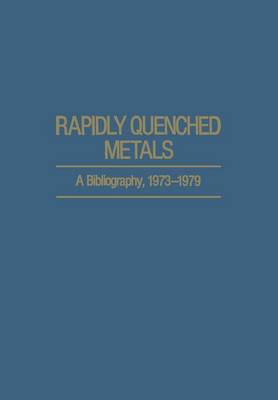 Book cover for Rapidly Quenched Metals