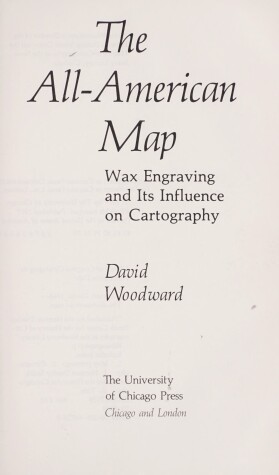 Book cover for All American Map