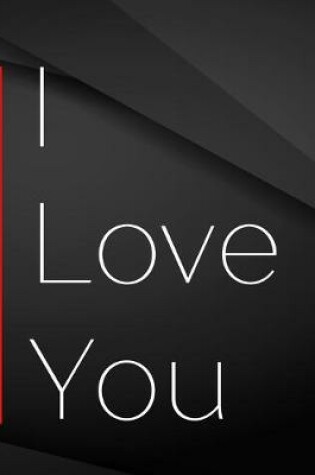 Cover of I love you.