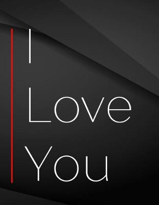 Book cover for I love you.