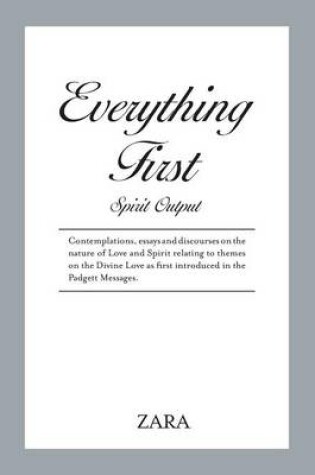 Cover of Everything First