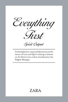 Book cover for Everything First